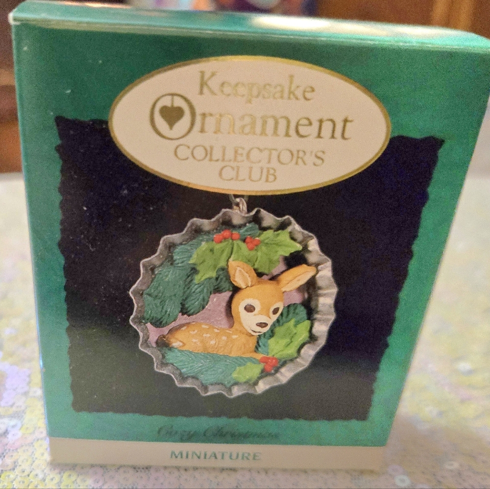 💥5/$10💥Mini Hallmark Ornament: Deer